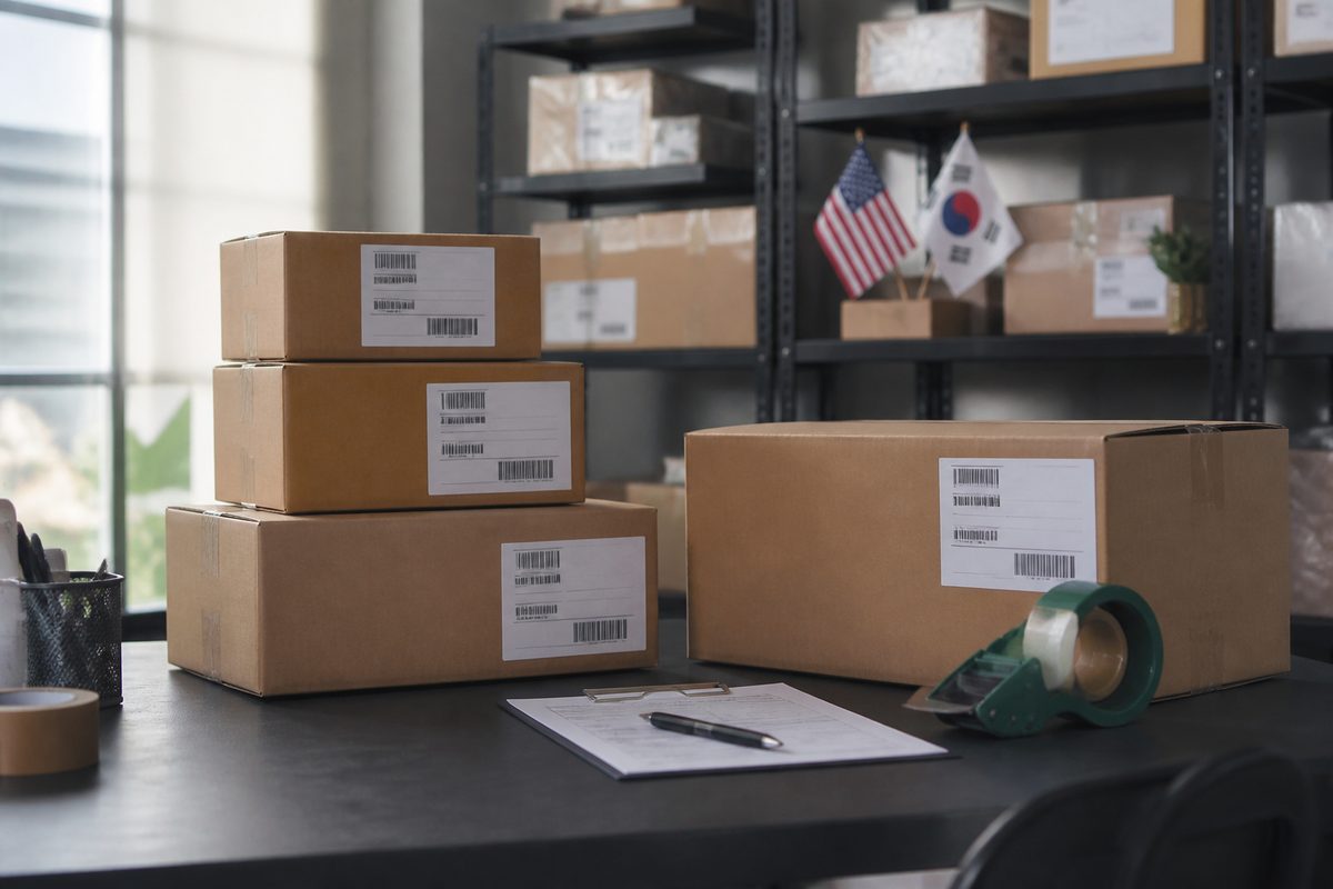 Cross-border logistics and shipping support for Vitala Korea operations